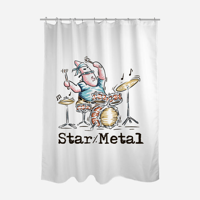 Star Metal-None-Polyester-Shower Curtain-nickzzarto