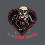 Be My Bloody Valentine-Womens-V-Neck-Tee-glitchygorilla