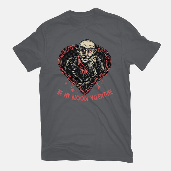 Be My Bloody Valentine-Unisex-Basic-Tee-glitchygorilla