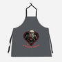 Be My Bloody Valentine-Unisex-Kitchen-Apron-glitchygorilla