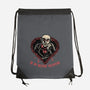 Be My Bloody Valentine-None-Drawstring-Bag-glitchygorilla