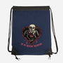 Be My Bloody Valentine-None-Drawstring-Bag-glitchygorilla
