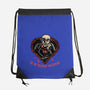 Be My Bloody Valentine-None-Drawstring-Bag-glitchygorilla