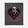 Be My Bloody Valentine-None-Fleece-Blanket-glitchygorilla