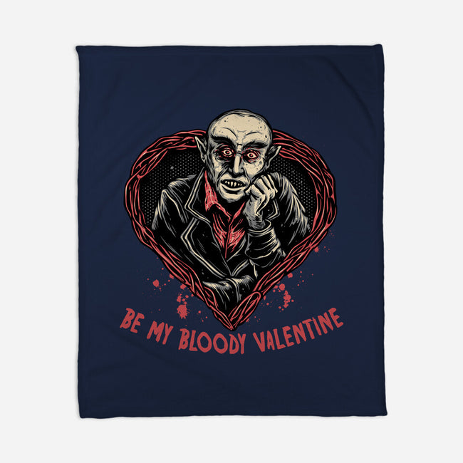Be My Bloody Valentine-None-Fleece-Blanket-glitchygorilla