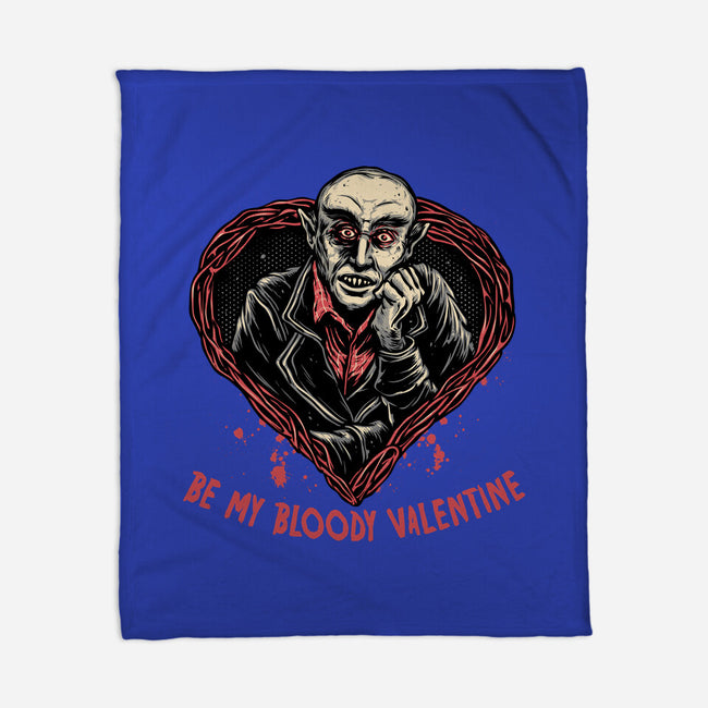 Be My Bloody Valentine-None-Fleece-Blanket-glitchygorilla