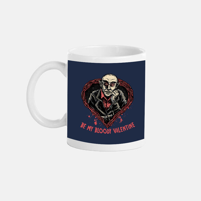 Be My Bloody Valentine-None-Mug-Drinkware-glitchygorilla