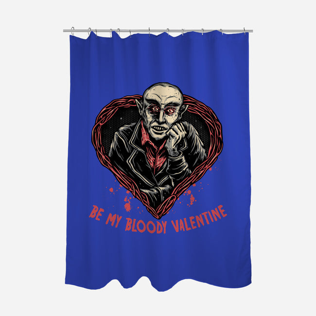Be My Bloody Valentine-None-Polyester-Shower Curtain-glitchygorilla