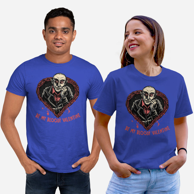 Be My Bloody Valentine-Unisex-Basic-Tee-glitchygorilla