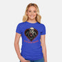 Be My Bloody Valentine-Womens-Fitted-Tee-glitchygorilla