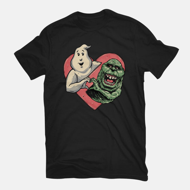 Ghoulish Love-Womens-Fitted-Tee-glitchygorilla