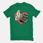 Ghoulish Love-Womens-Fitted-Tee-glitchygorilla