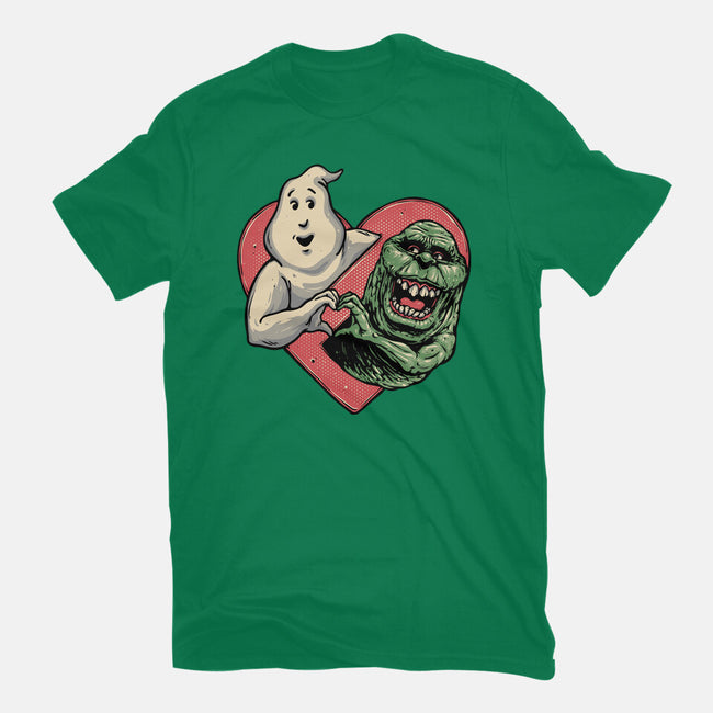 Ghoulish Love-Unisex-Basic-Tee-glitchygorilla
