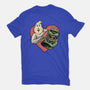 Ghoulish Love-Womens-Fitted-Tee-glitchygorilla