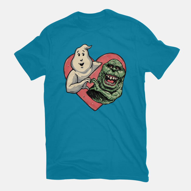 Ghoulish Love-Womens-Fitted-Tee-glitchygorilla