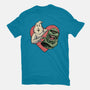 Ghoulish Love-Womens-Fitted-Tee-glitchygorilla