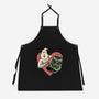 Ghoulish Love-Unisex-Kitchen-Apron-glitchygorilla