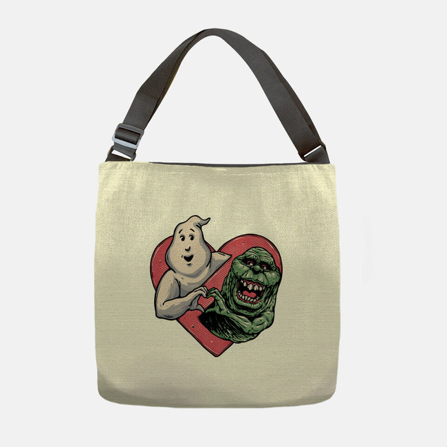Ghoulish Love-None-Adjustable Tote-Bag-glitchygorilla