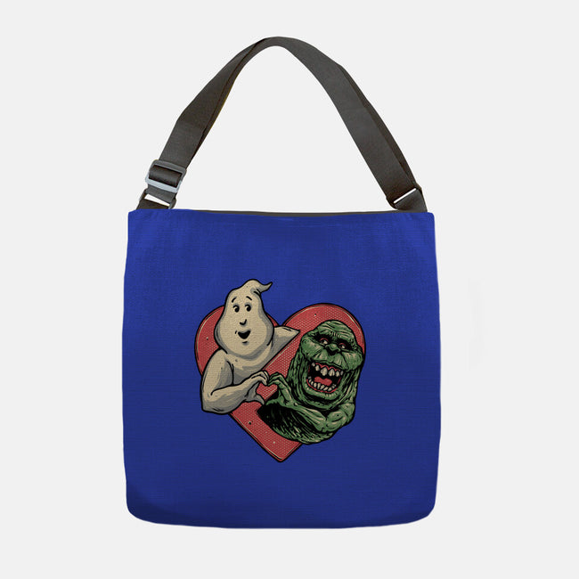 Ghoulish Love-None-Adjustable Tote-Bag-glitchygorilla