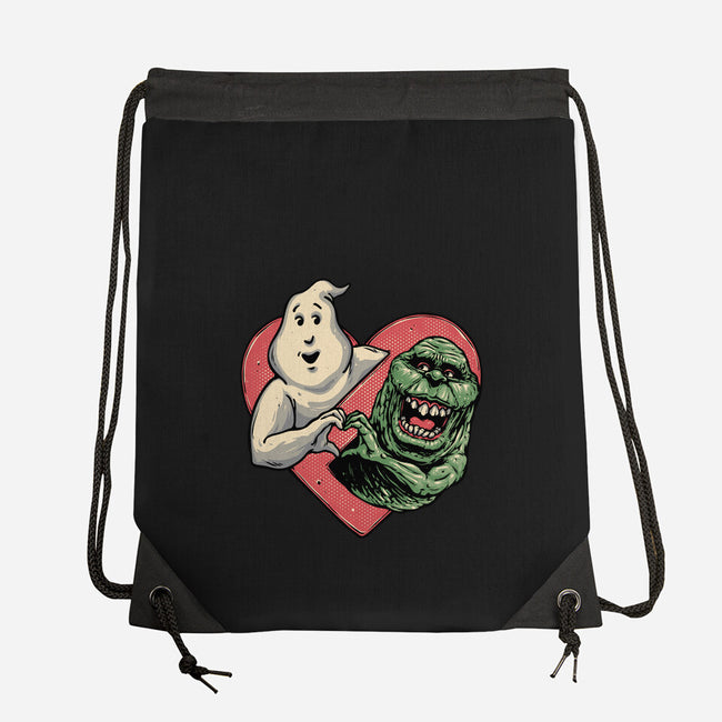 Ghoulish Love-None-Drawstring-Bag-glitchygorilla