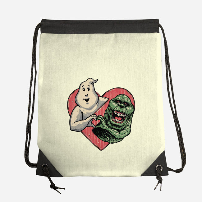Ghoulish Love-None-Drawstring-Bag-glitchygorilla