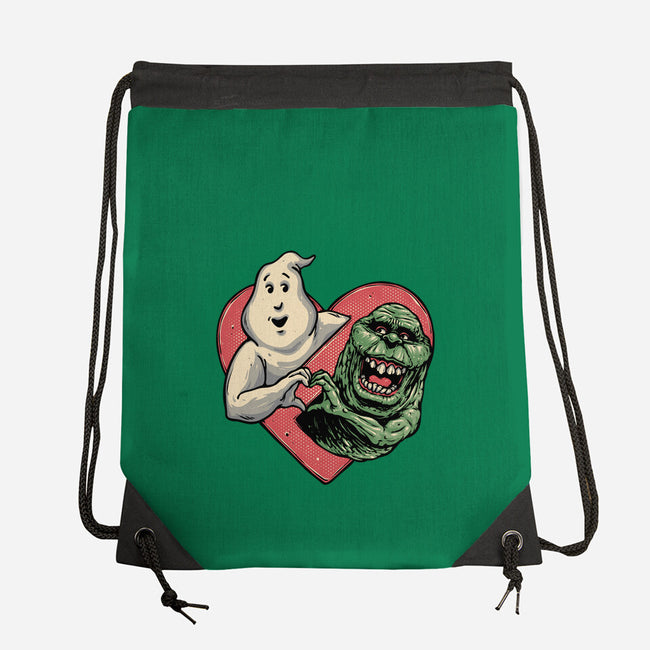 Ghoulish Love-None-Drawstring-Bag-glitchygorilla