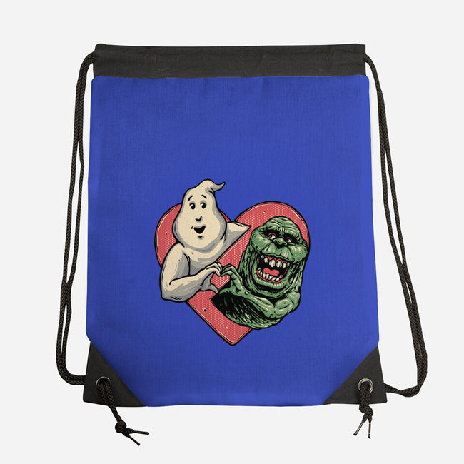 Ghoulish Love-None-Drawstring-Bag-glitchygorilla