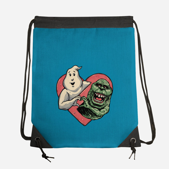 Ghoulish Love-None-Drawstring-Bag-glitchygorilla