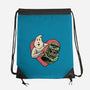 Ghoulish Love-None-Drawstring-Bag-glitchygorilla