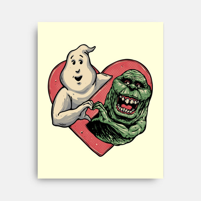 Ghoulish Love-None-Stretched-Canvas-glitchygorilla