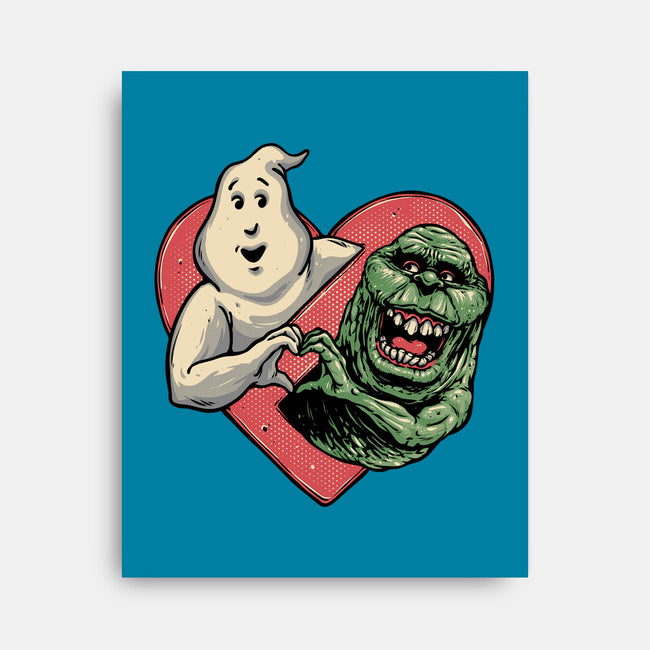 Ghoulish Love-None-Stretched-Canvas-glitchygorilla