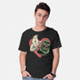 Ghoulish Love-Mens-Basic-Tee-glitchygorilla