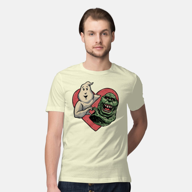 Ghoulish Love-Mens-Premium-Tee-glitchygorilla
