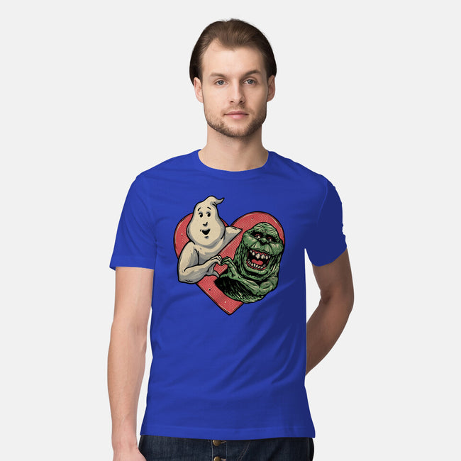 Ghoulish Love-Mens-Premium-Tee-glitchygorilla