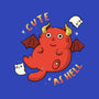 Cutie As Hell-Baby-Basic-Tee-Freecheese