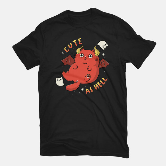 Cutie As Hell-Youth-Basic-Tee-Freecheese
