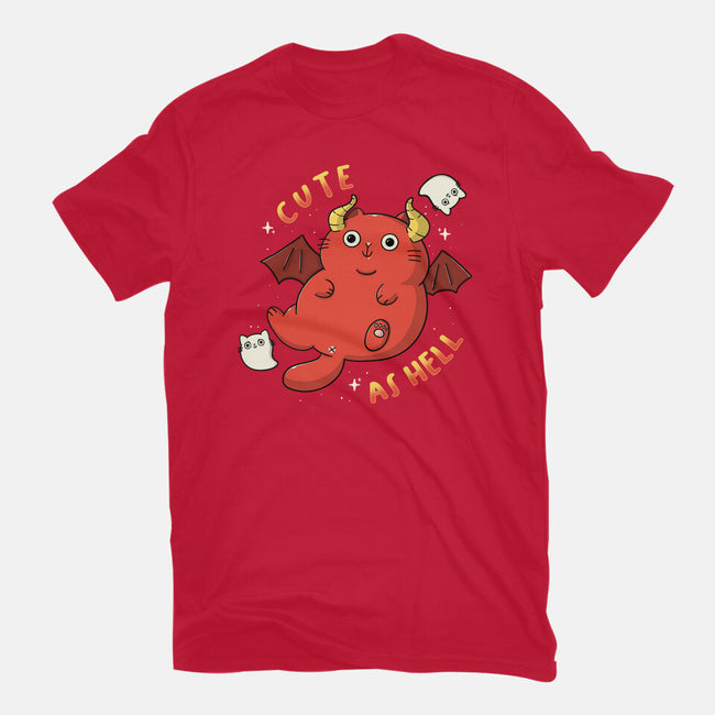 Cutie As Hell-Youth-Basic-Tee-Freecheese