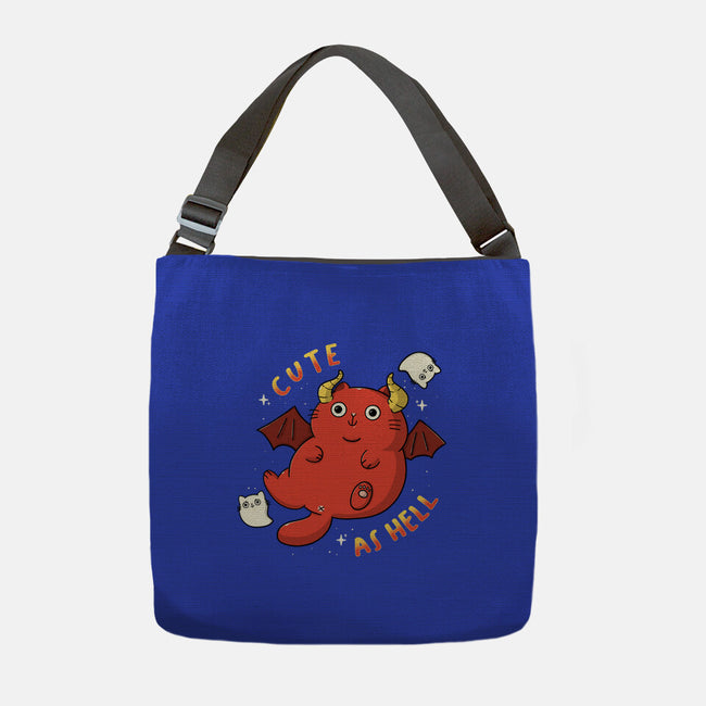 Cutie As Hell-None-Adjustable Tote-Bag-Freecheese