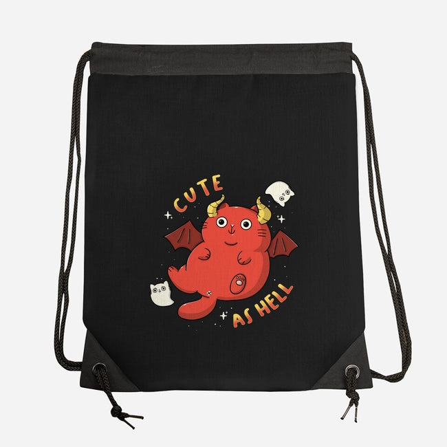 Cutie As Hell-None-Drawstring-Bag-Freecheese