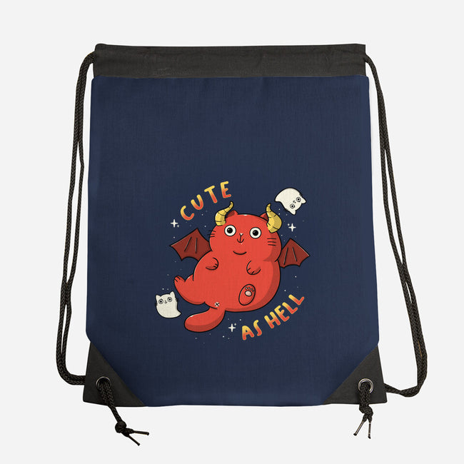 Cutie As Hell-None-Drawstring-Bag-Freecheese