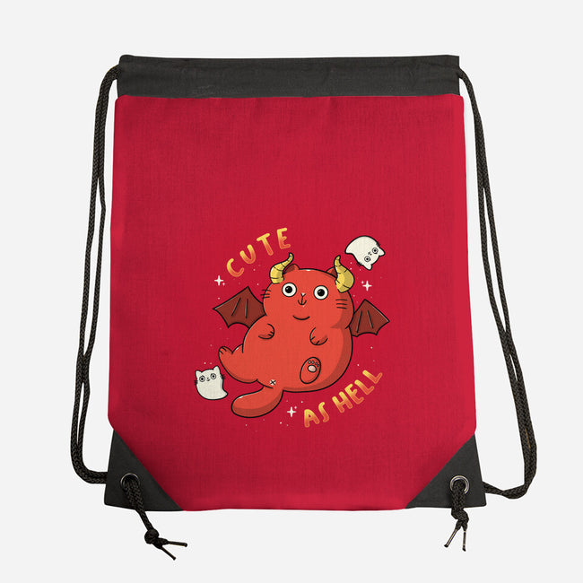 Cutie As Hell-None-Drawstring-Bag-Freecheese