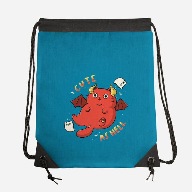 Cutie As Hell-None-Drawstring-Bag-Freecheese