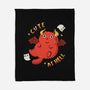 Cutie As Hell-None-Fleece-Blanket-Freecheese