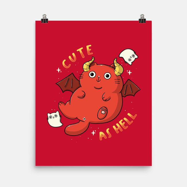 Cutie As Hell-None-Matte-Poster-Freecheese