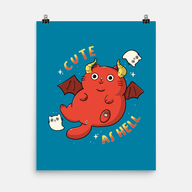 Cutie As Hell-None-Matte-Poster-Freecheese