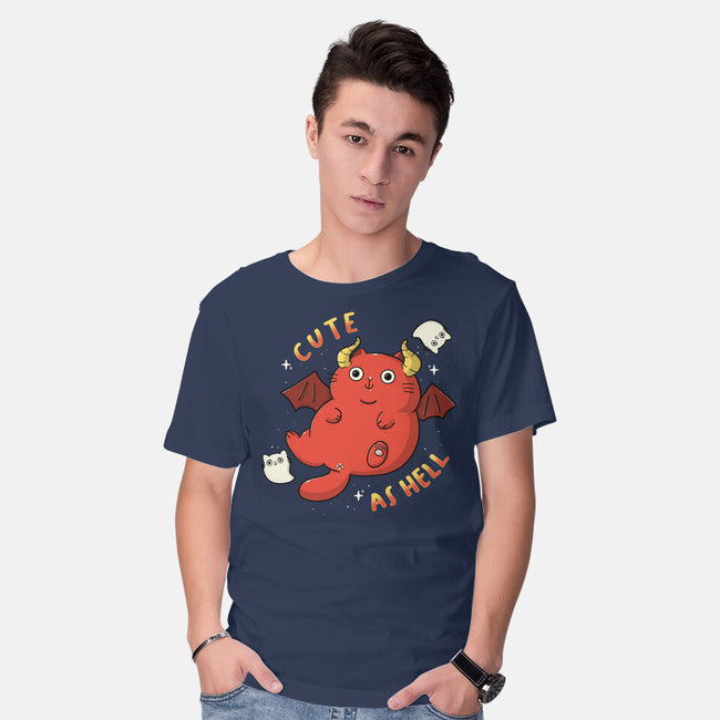 Cutie As Hell-Mens-Basic-Tee-Freecheese