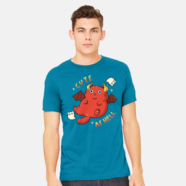 Cutie As Hell-Mens-Heavyweight-Tee-Freecheese