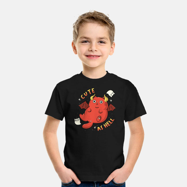 Cutie As Hell-Youth-Basic-Tee-Freecheese