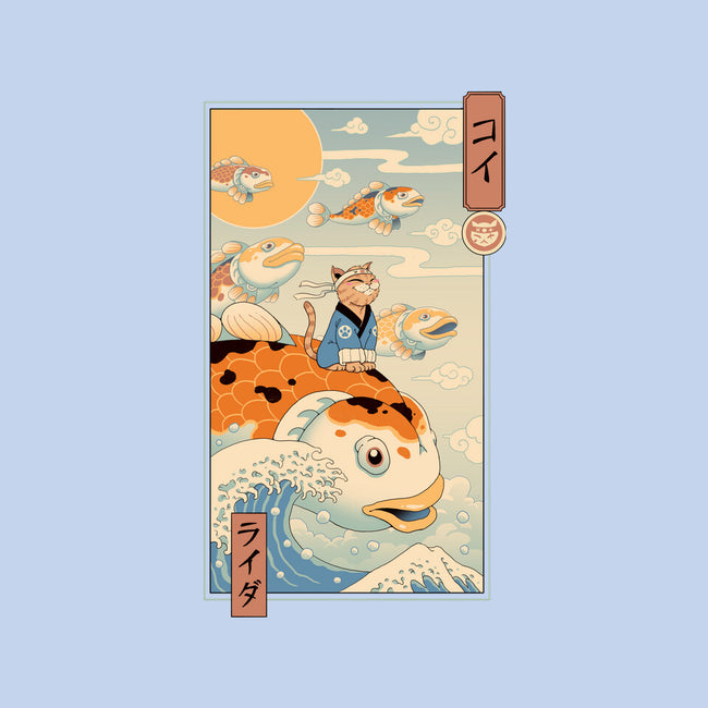 Flying Carp Rider-None-Fleece-Blanket-vp021