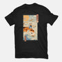 Flying Carp Rider-Womens-Fitted-Tee-vp021